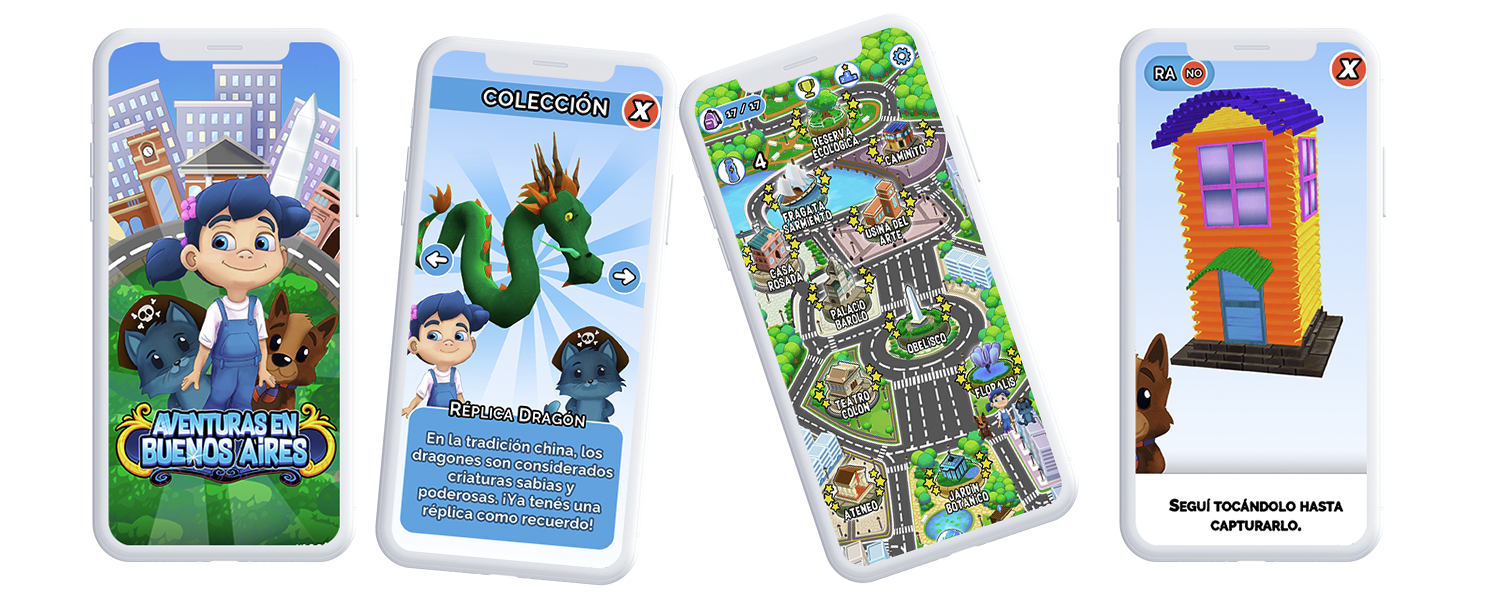 Aventuras en Buenos Aires - App juego infantil